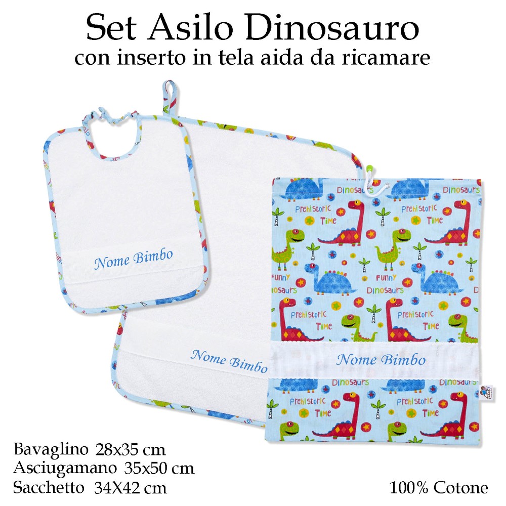 Set Asilo Nido bimbi - 3 pezzi - acquista online adesso