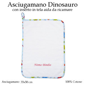 Asciugamano-asilo-nido-dinosauro-579