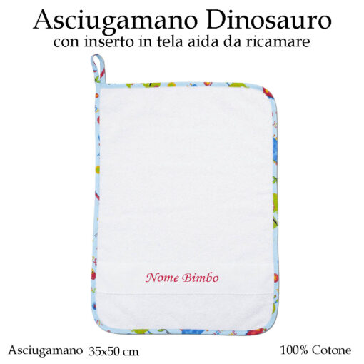 Asciugamano-asilo-nido-dinosauro-579