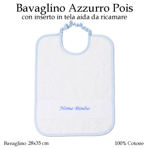 Bavaglino-asilo-nido-Azzurro-pois-605