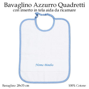 Bavaglino-da-ricamare-asilo-nido-Azzurro-quadretti-AS02-09