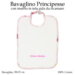 Bavaglino Scuola Materna Principesse