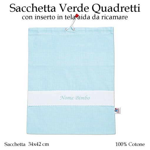 Set-asilo-Verde-Quadretti-AS02-03-componente-sacchetta