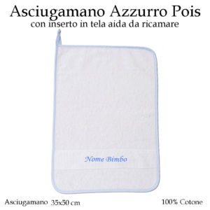 Set-asilo-azzurro-pois-605-componente-asciugamano