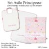 Set Scuola Materna Principesse - 3 pezzi
