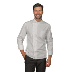Giacca cuoco chef bilbao Isacco 059340 - colore bianco uomo