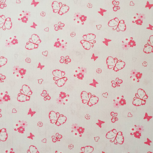 mascherina-scuola-bambini-farfalline-rosa