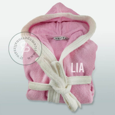 accappatoio-bambina-personalizzato-rosa-con-nome