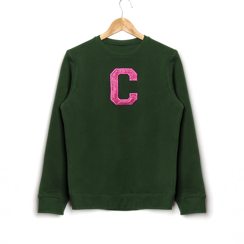 Felpa Con Cappuccio Donna Generico: Stampata Con Lettera Sfumata, Maniche Lunghe, Tasca, Blu, Taglia XXXL