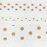 Beige-Crema pois