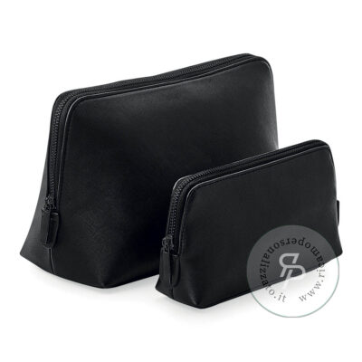 pochette donna personalizzata con none prodotto base da ricamare in colore nero