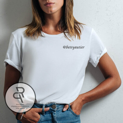 t-shirt ricamate instagram