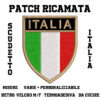 Patch Scudetto Italia ricamato