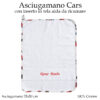 Ascciugamano asilo nido cars