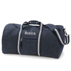 Borsone in canvas con nome personalizzato