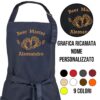 Grembiule Beer Master personalizzato ricamato